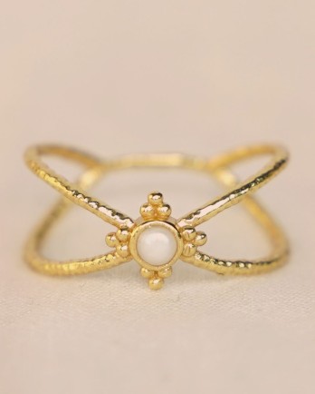 GG - Ring size 56 pearl g. pl.