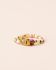 A - Ring with rhodonite and mixed gemstones g.pl HT