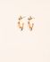 B - Earring with labradorite and mixed gemstones g.pl CR