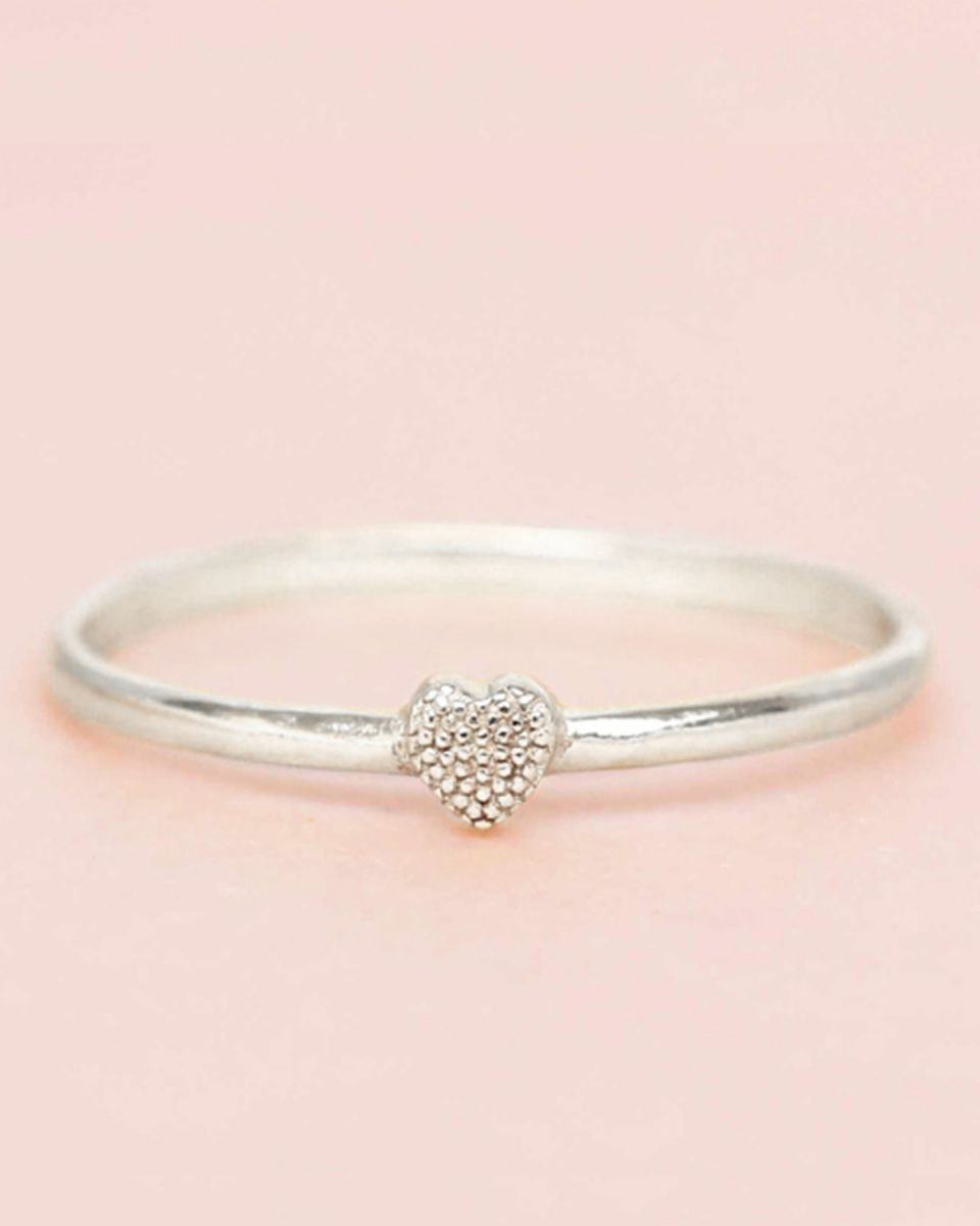 cc ring size 56 heart 3mm