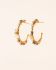 CC - Earring with pietersite and mixed gemstones g.pl ME