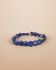 D - Bracelet lapis lazuli hearts on elastic CA