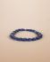 D - Bracelet lapis lazuli hearts on elastic CA