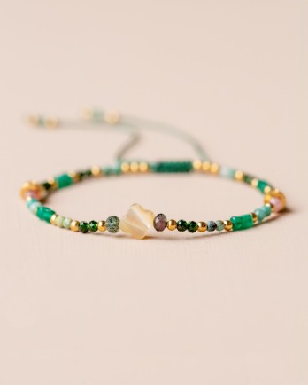 D - Bracelet with green jasper and mixed gemstones g.pl HE D - Bracelet with green jasper and mixed gemstones g.pl HE