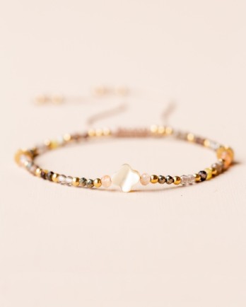 D - Bracelet with labradorite and mixed gemstones g.pl CR