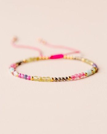 D - Bracelet with ruby and mixed gemstones g.pl EN D - Bracelet with ruby and mixed gemstones g.pl EN