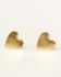 DD - earring heart gold plated