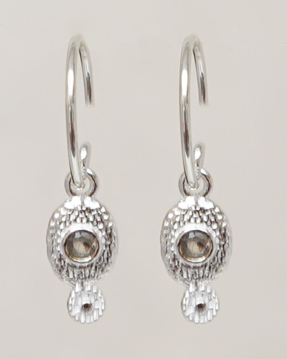 dd earrings pendant labradorite 2mm in oval gold pltd