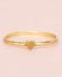 d ring size 52 heart 3mm gold plated
