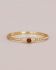 E - Ring Adorle size 50 garnet with tiny hearts g.pl
