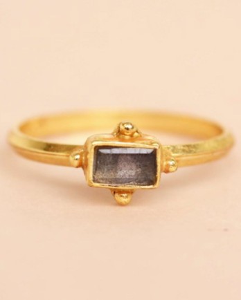 Ring horizontal rectangle and four single dots Ring horizontal rectangle and four single dots