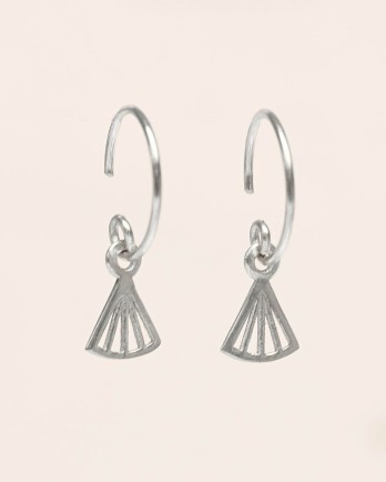 Earring hanging 5mm wave