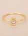 F - Ring Asena size 52 fly 4mm labradorite g.pl