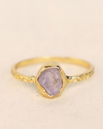 F - Ring size 58 amethyst birthstone February g. pl. F - Ring size 58 amethyst birthstone February g. pl.
