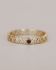 FF - Ring Adorle size 58 band with garnet g.pl