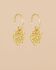 GG - Earring hanging Amalthea heart with star cut-outs g.pl