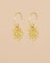 GG - Earring hanging Amalthea heart with star cut-outs g.pl