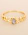 GG - Ring Adorle size 52 oval labradorite with hearts g.pl