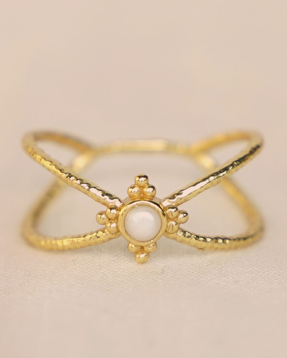 gg ring size 56 pearl g pl