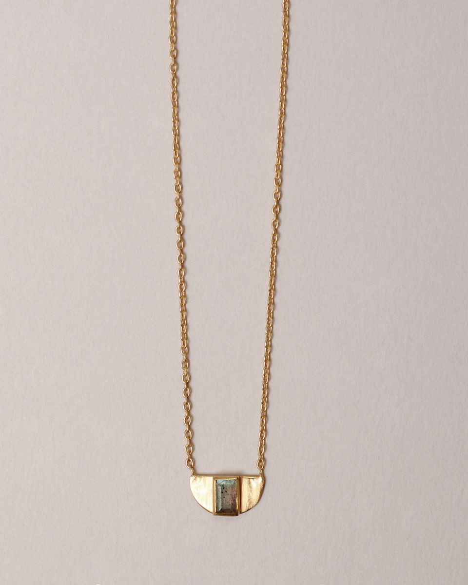 hh collier egypt labradorite gold plated