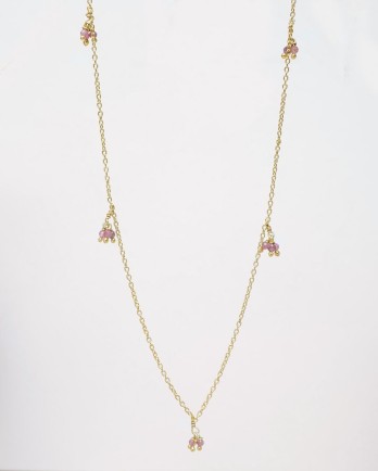 Collier 5x three beads Collier 5x three beads