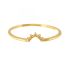 h ring size 54 triangle nefrite set of 2 gold plated