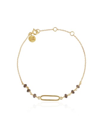 I - Bracelet Primrose beads smokey quartz g.pl I - Bracelet Primrose beads smokey quartz g.pl