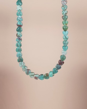 I - Collier phoenix stone hearts HE