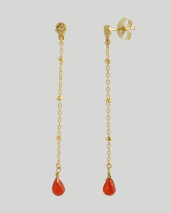 I - Earring Tulip drop gold I - Earring Tulip drop gold