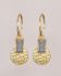 ii earring adia hanging 2x4mm labrad with coin gpl