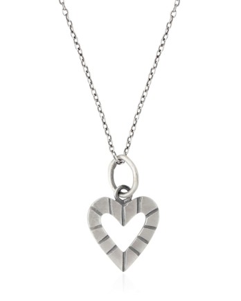 N - Collier heart