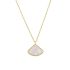 l collier fancy moonstone 55cm gold plated