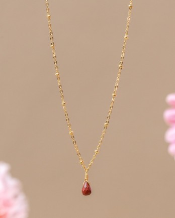 K - Collier Tulip drop red jasper g.pl K - Collier Tulip drop red jasper g.pl