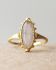 KK - Ring Hadza size 50 rose quartz 5x12mm oval g.pl