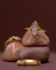 KK - Ring Hadza size 54 rose quartz 5x12mm oval g.pl