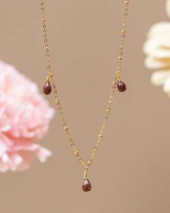 L - Collier Tulip drops red jasper g.pl L - Collier Tulip drops red jasper g.pl
