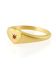 L - Ring ruby in heart shape size 56 g.pl