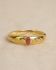 LL - Ring Vedda size 52 rhodonite 2x4mm oval g.pl