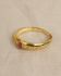 LL - Ring Vedda size 54 rhodonite 2x4mm oval g.pl
