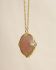 N - Collier Hadza peach moonstone 10x14mm oval g.pl