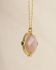 N - Collier Hadza peach moonstone 10x14mm oval g.pl