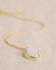 N - Collier Hadza white moonstone 10x14mm oval g.pl